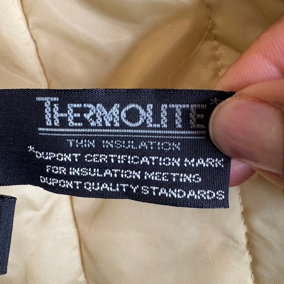 Vintage Silver Cloud Men’s Insulated Placket Trench Coat w/Removable Liner - Picture 6 of 11